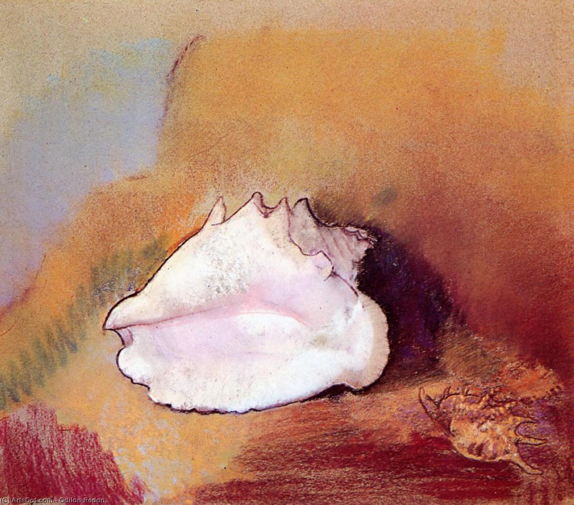 The Seashell — Odilon Redon