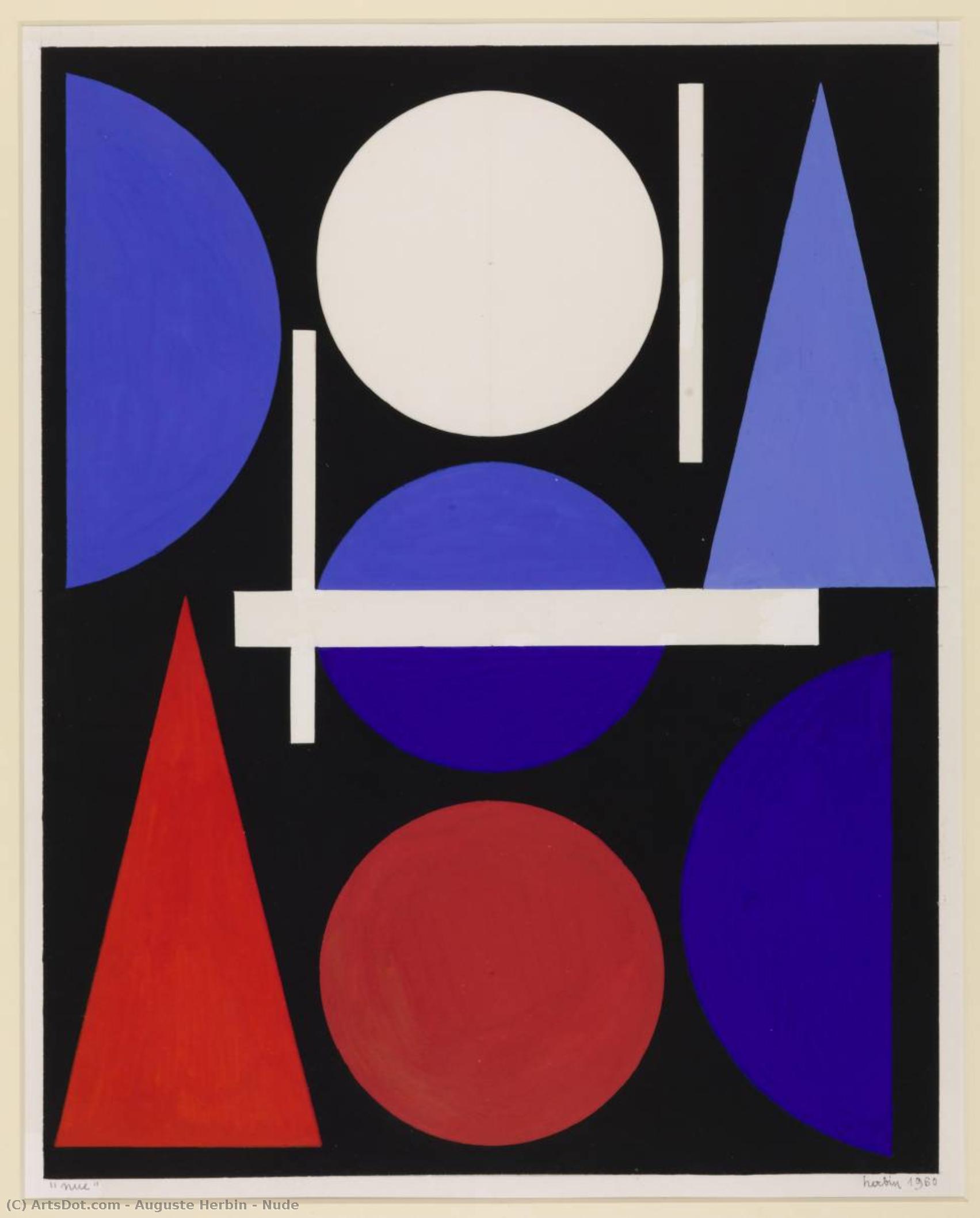Nude — Auguste Herbin