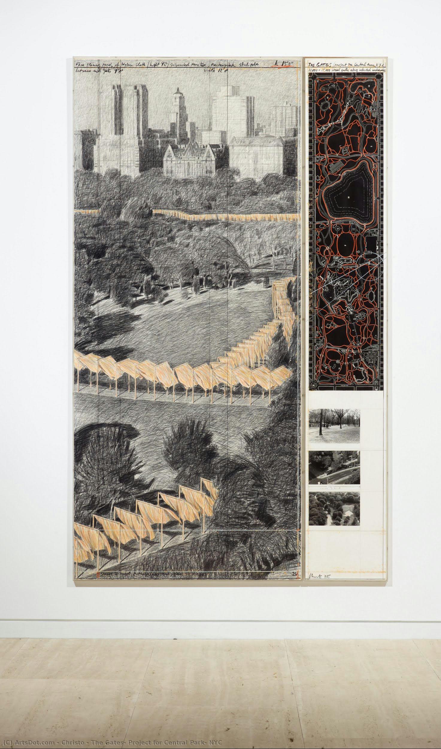 The Gates, Project For Central Park, Nyc — Cristo