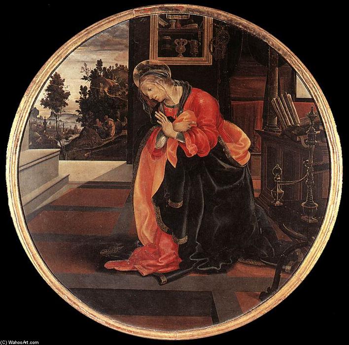Virgin From The Annunciation — Филипино Липи