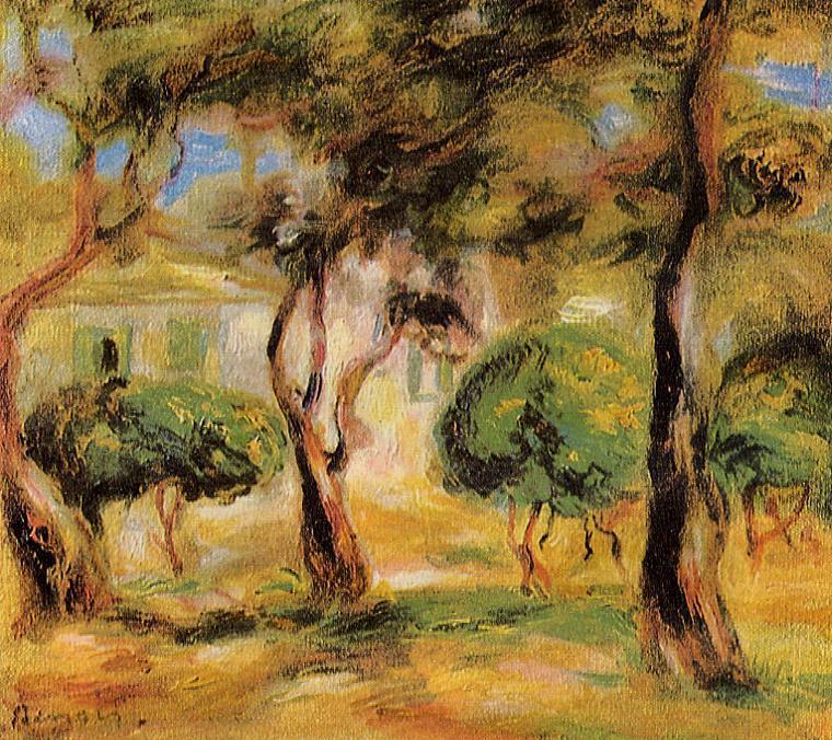 Le Jardin Des Collettes — Pierre-auguste Renoir
