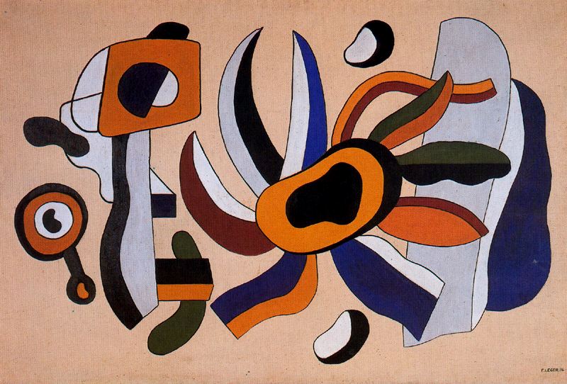 Die Polychrome Blume — Fernand Léger