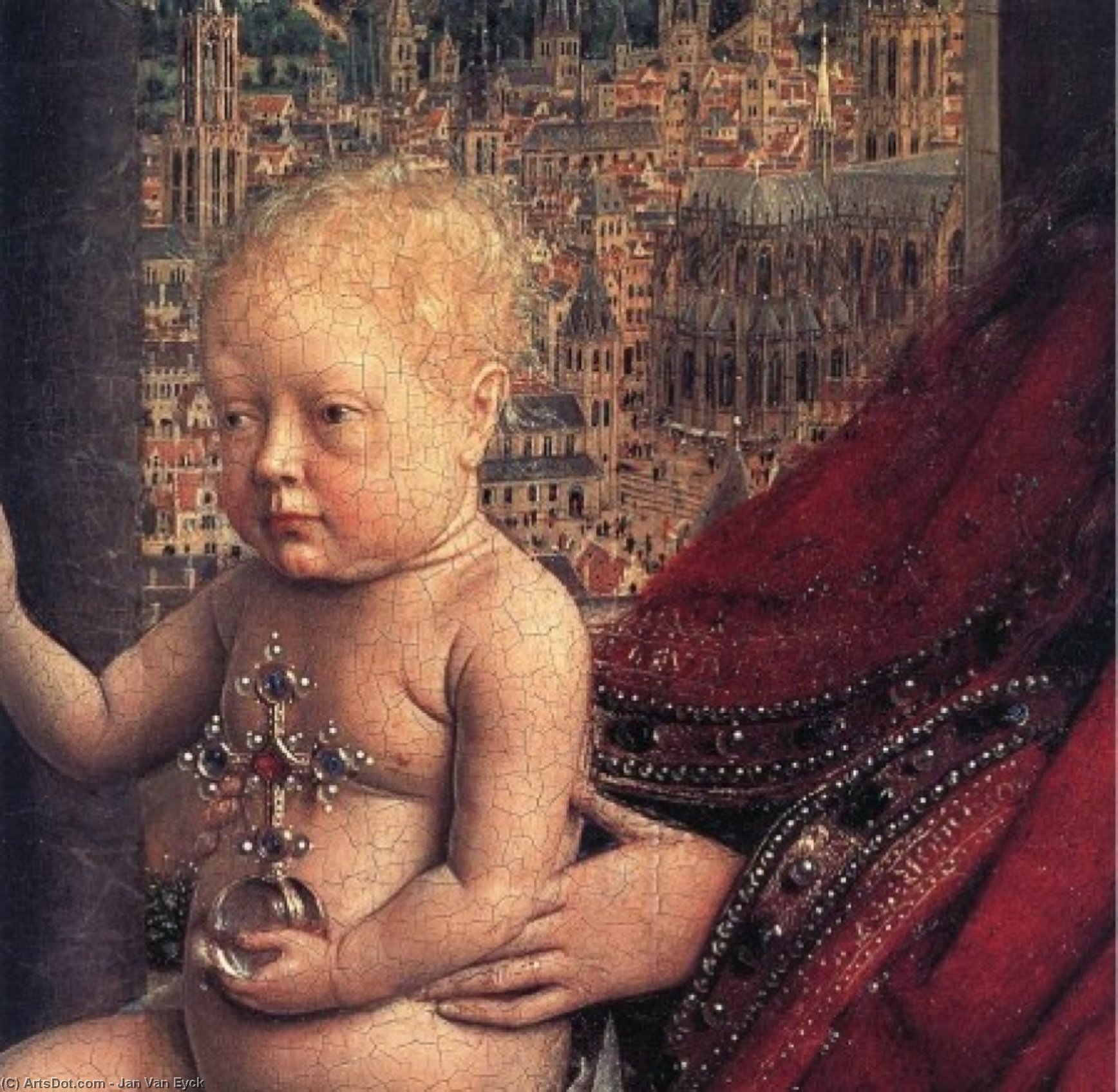 De Maagd Van Heer Rolin — Jan Van Eyck