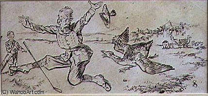 The Attacked Golfer — Henry Sandercock