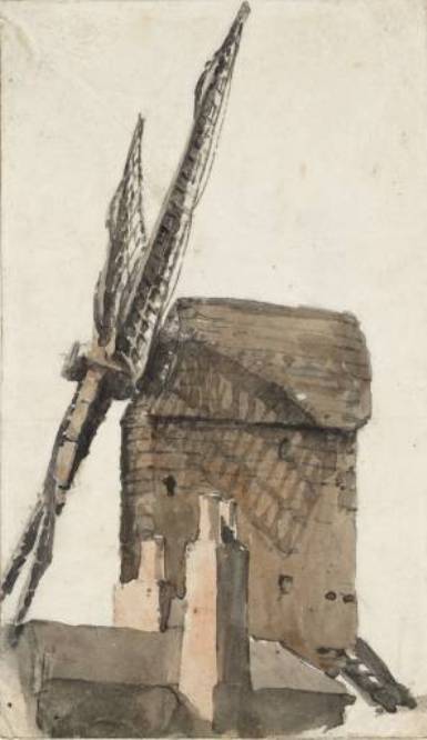 Windmill — David Cox