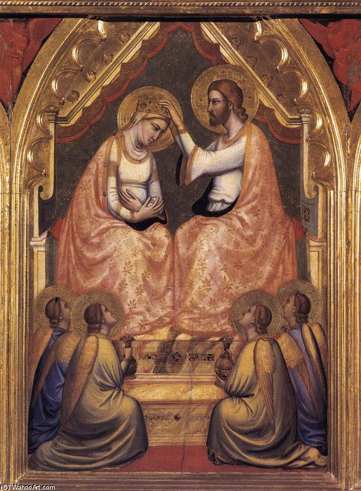 Baroncelli Polyptych: Coronation Of The Virgin — Giotto Di Bondone