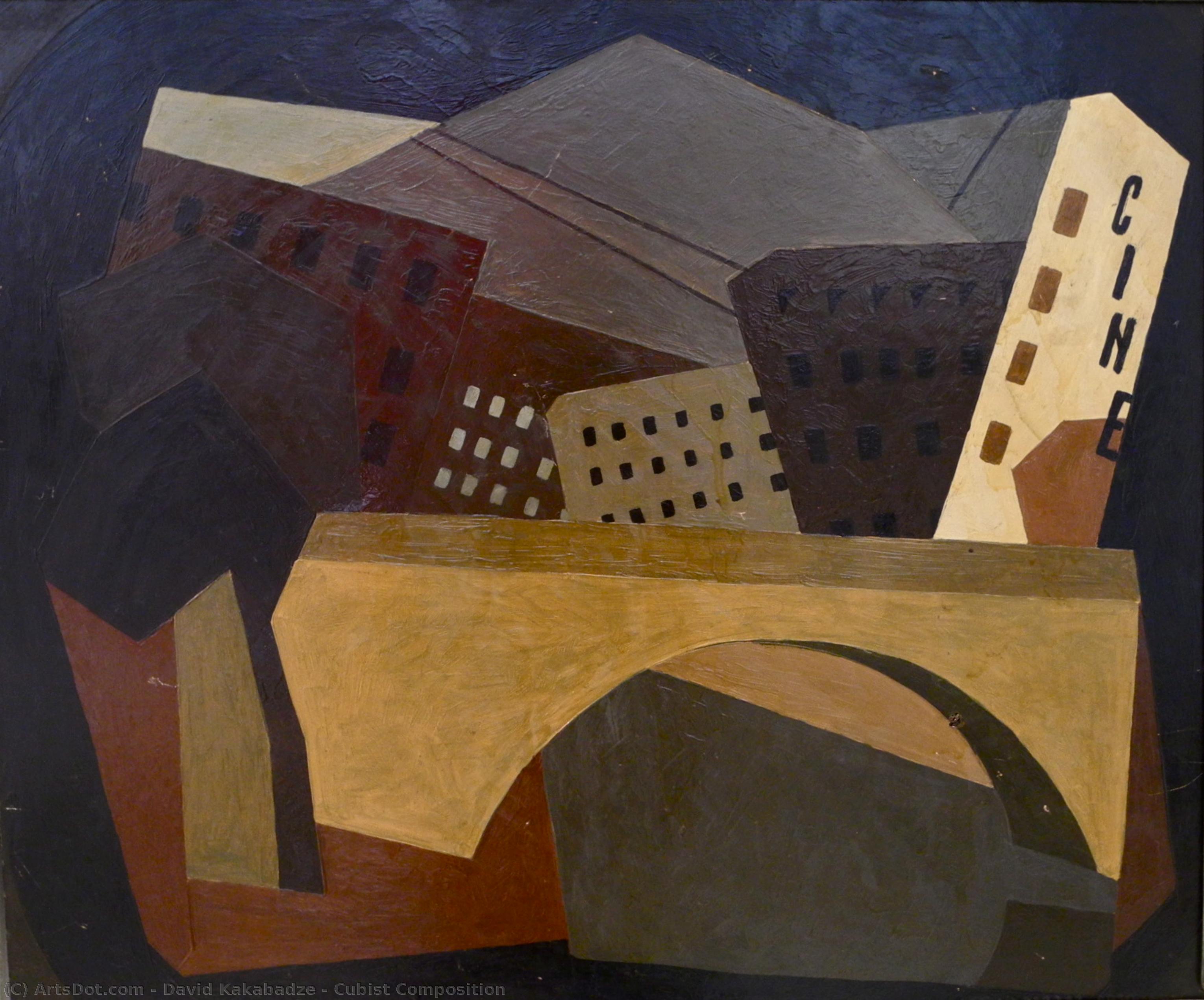 Cubist Composition — Давід Какабадзе