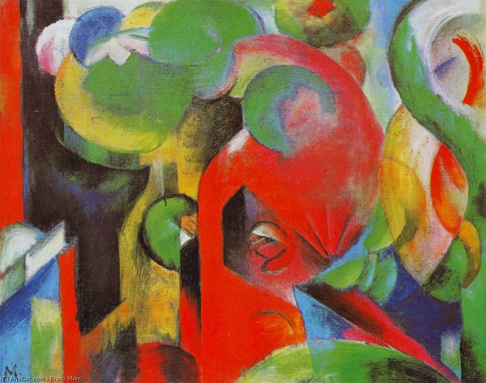 Small Composition Iii — Franz Marc