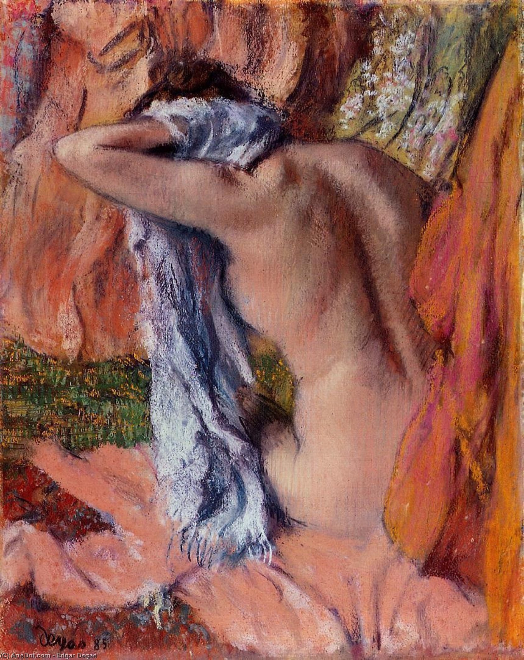 Dopo Il Bagno — Hilaire-germain-edgar Degas