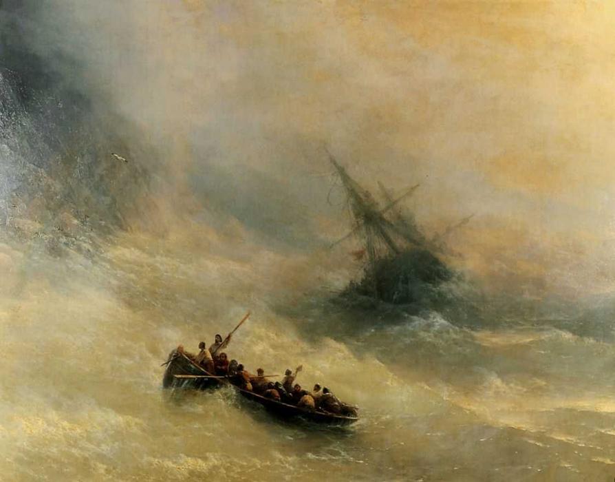 The Rainbow. — Ivan Konstantinovich Aivazovsky
