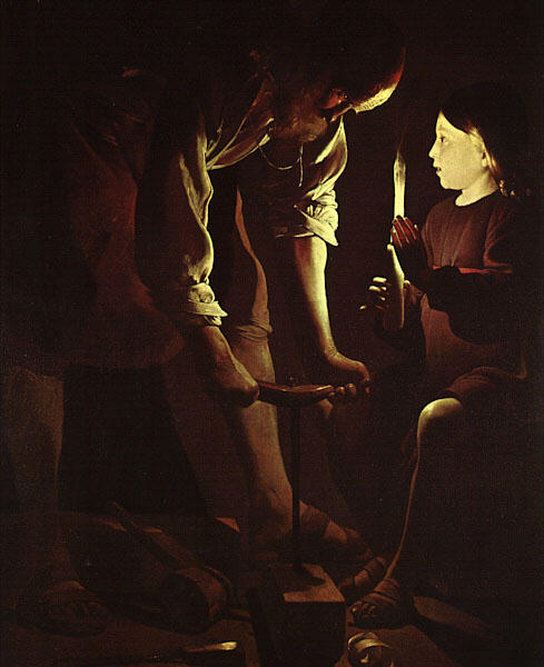 Gesù Il Carpintero — Georges De La Tour