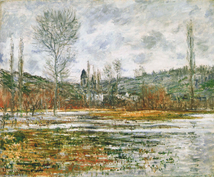 Vetheuil, Pražská Řeka — Claude Monet