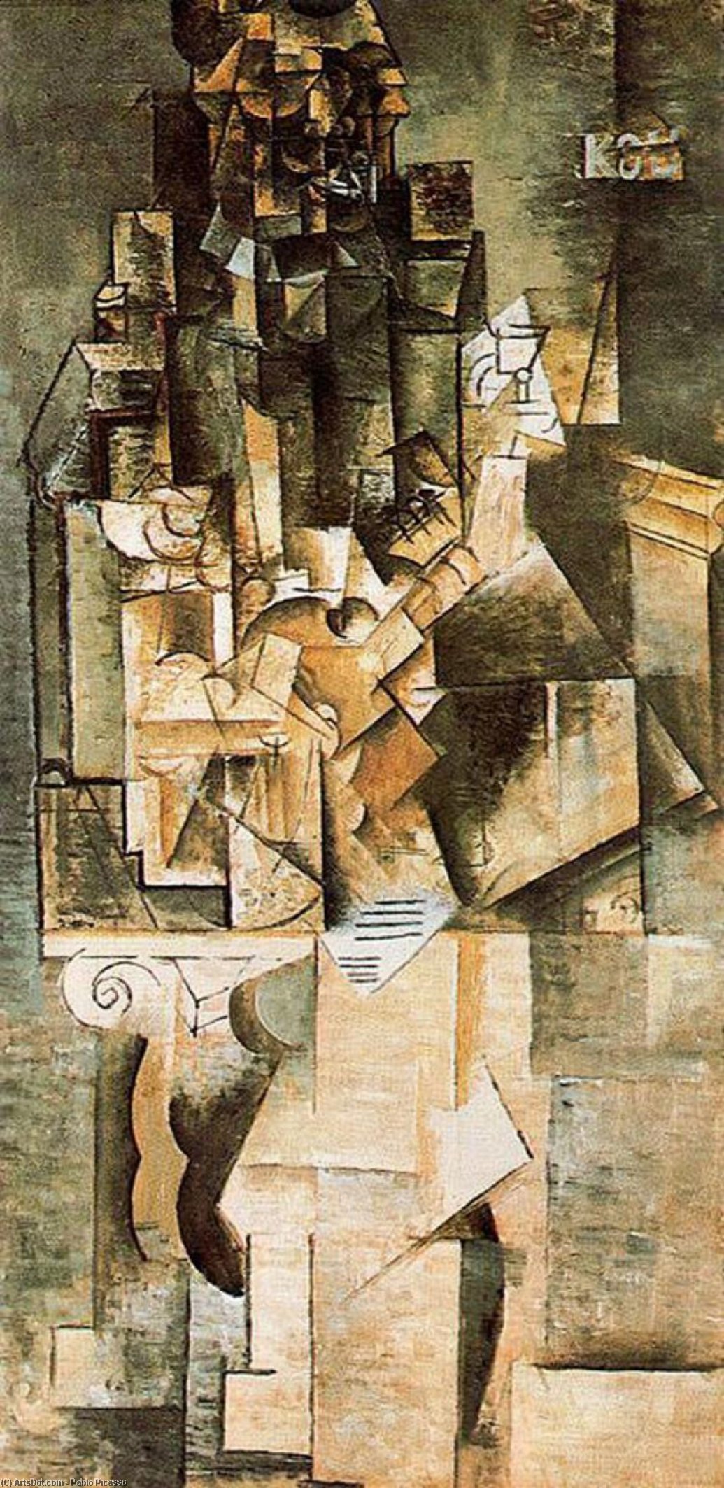 Uomo Con La Chitarra — Pablo Picasso