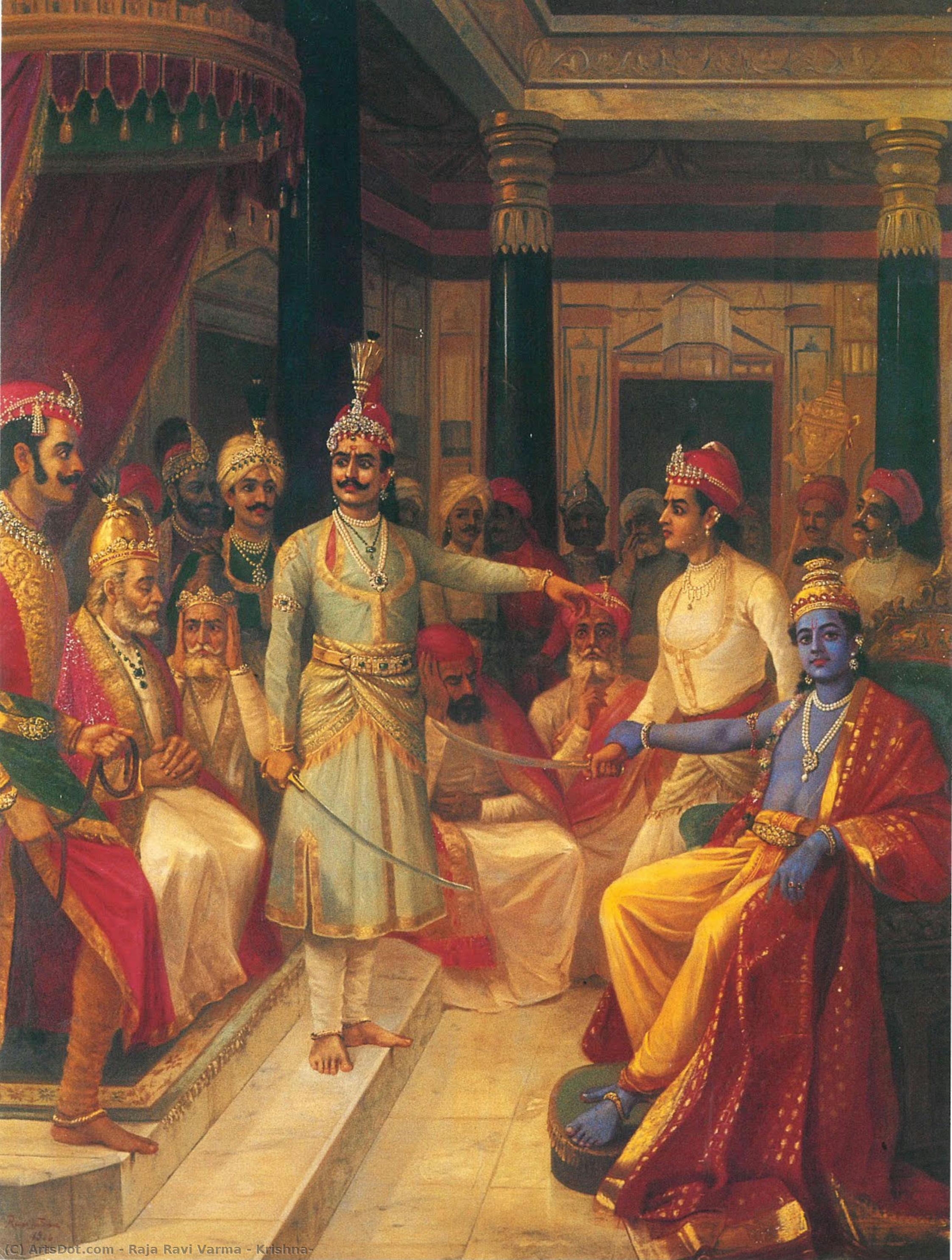 Krishna — Raja Ravi Varma