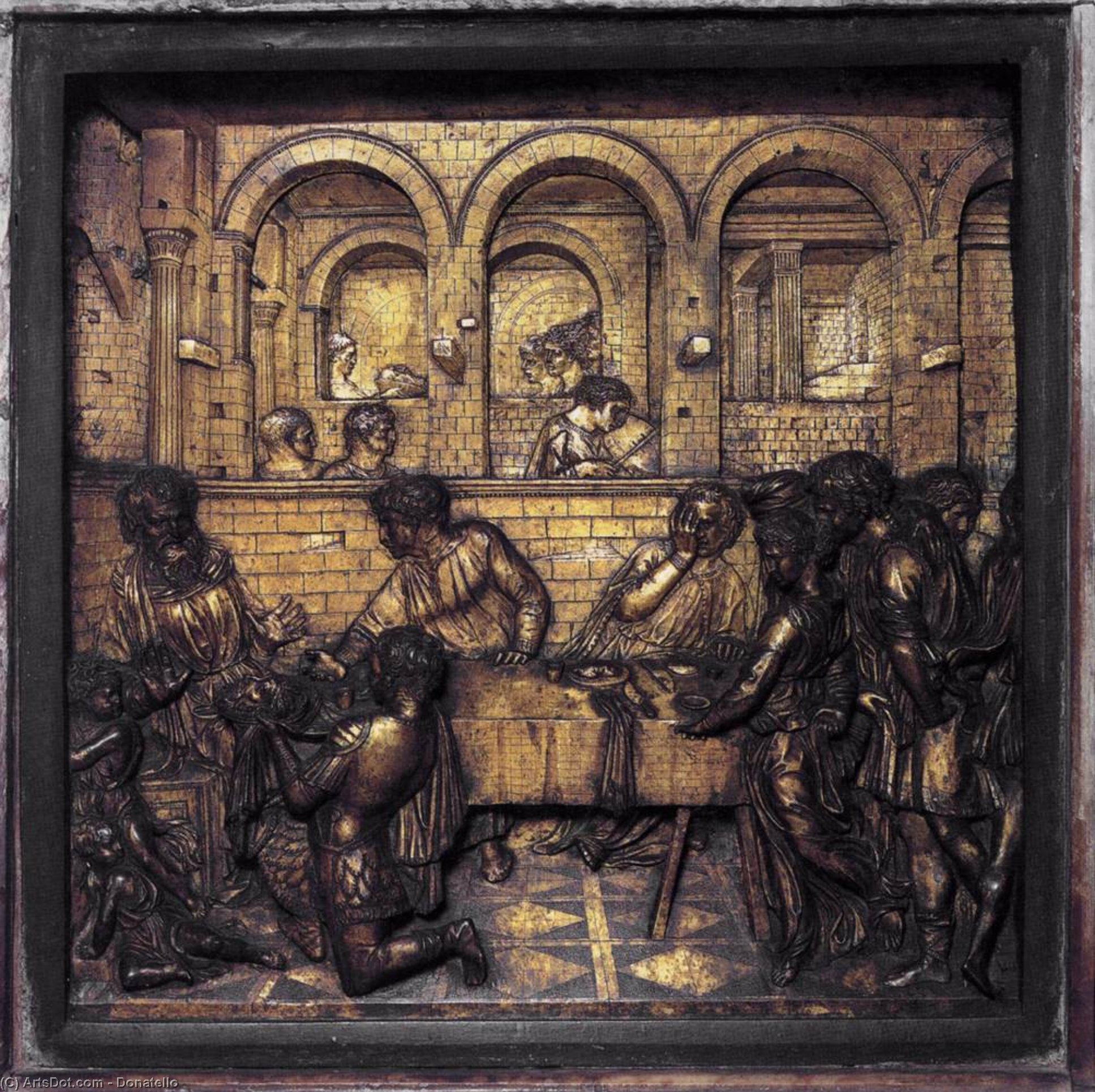 Il Banchetto Di Erode — Donatello
