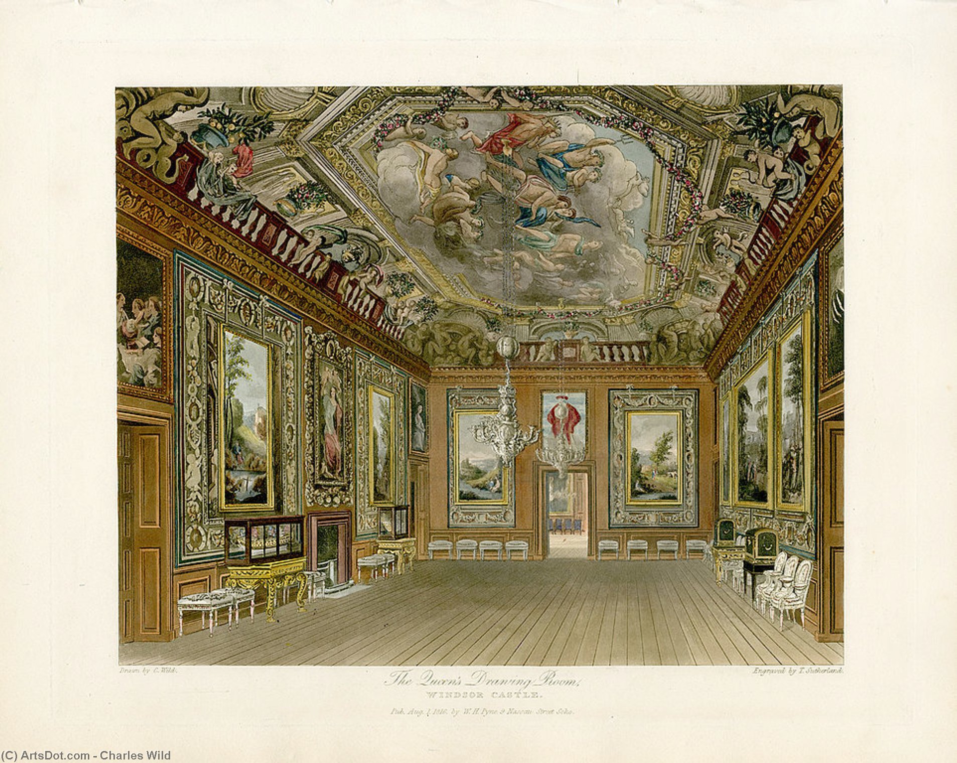 Royal Chapel, Windsor Castle — Charles Wild
