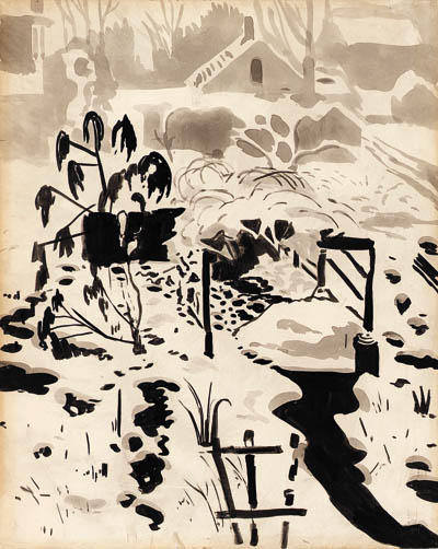 Winter Scene — Charles Burchfield