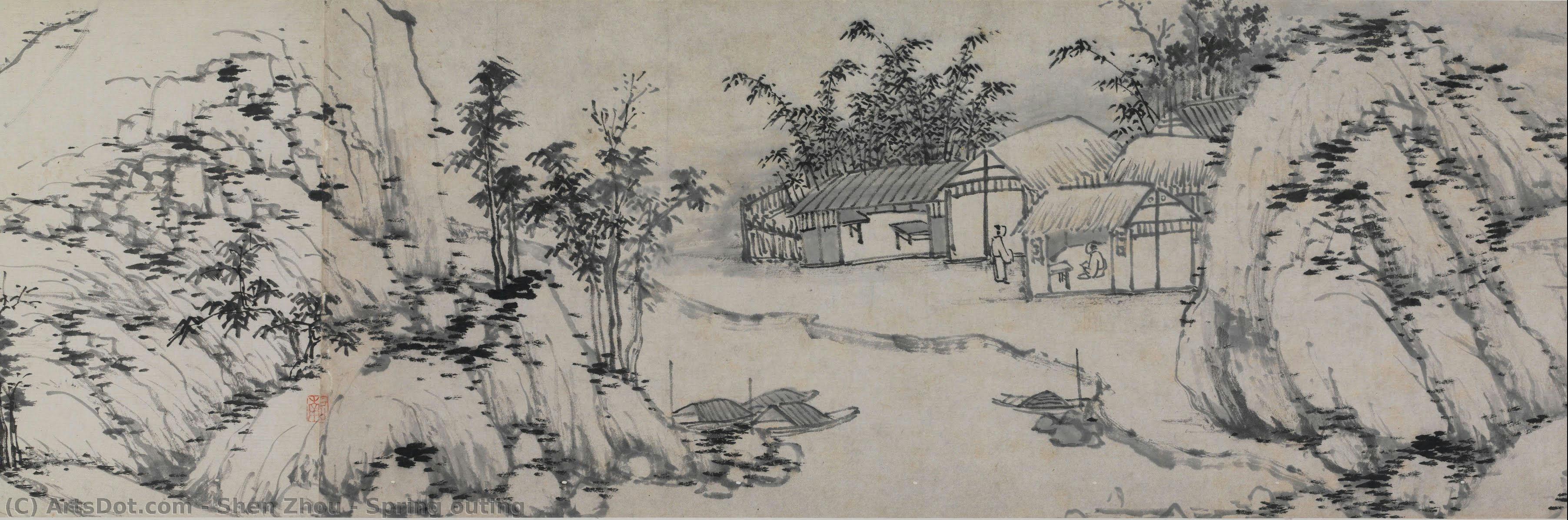 प्र Spring आउटिंग — Shen Zhou
