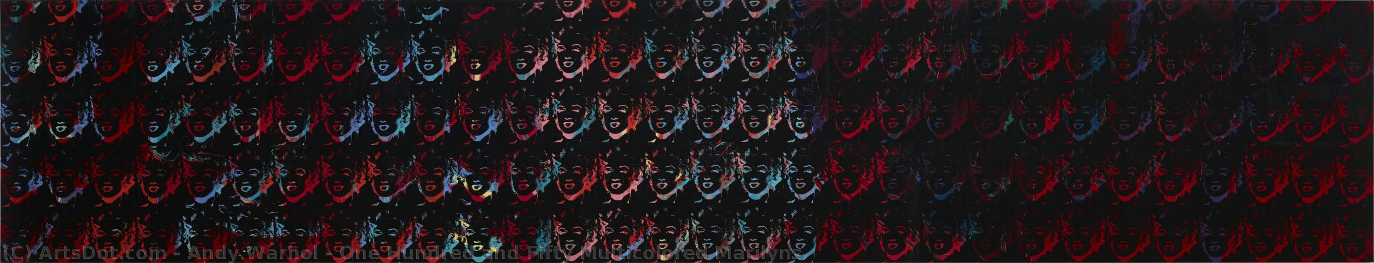 Cento E Cinquanta Marilys Multicolore — Andy Warhol
