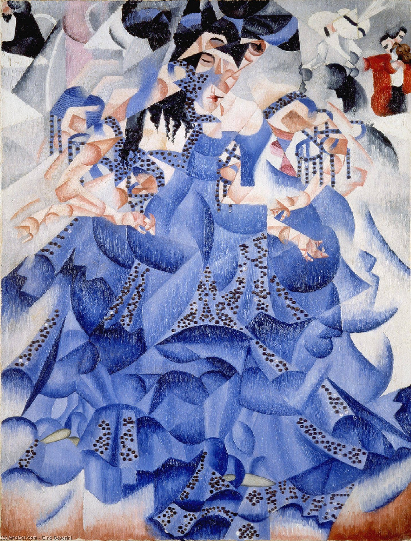 Ballerina In Blue — Gino Severini