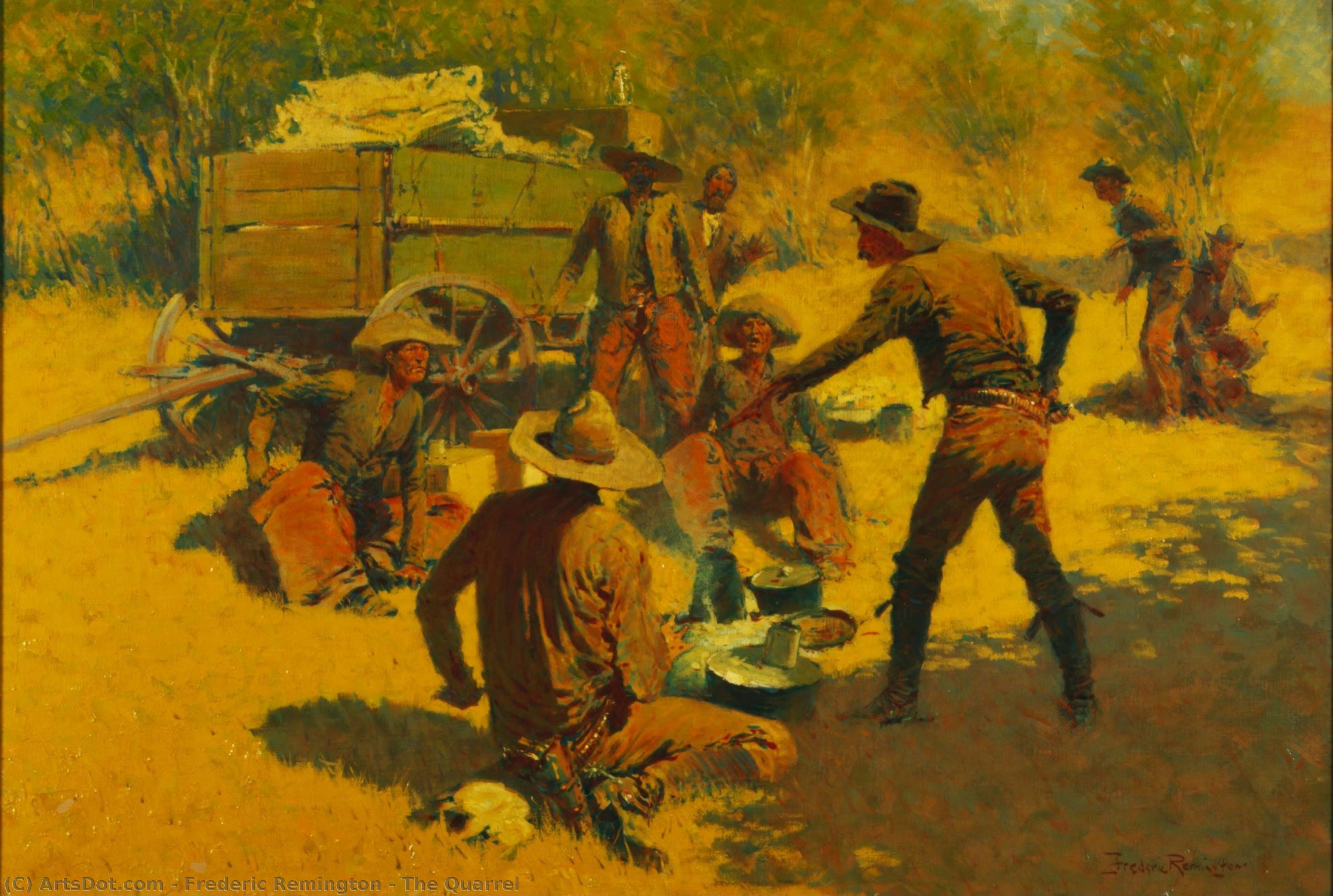 Le Mécontentement — Frédéric Remington