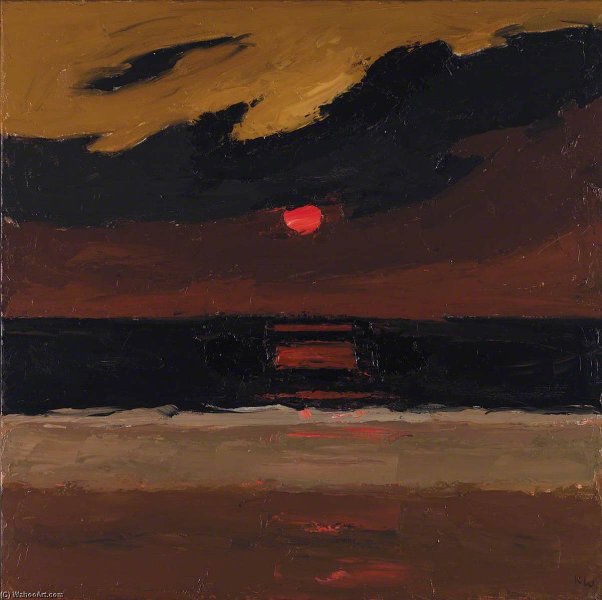 Sunset, Anglesey — Kyffin Williams