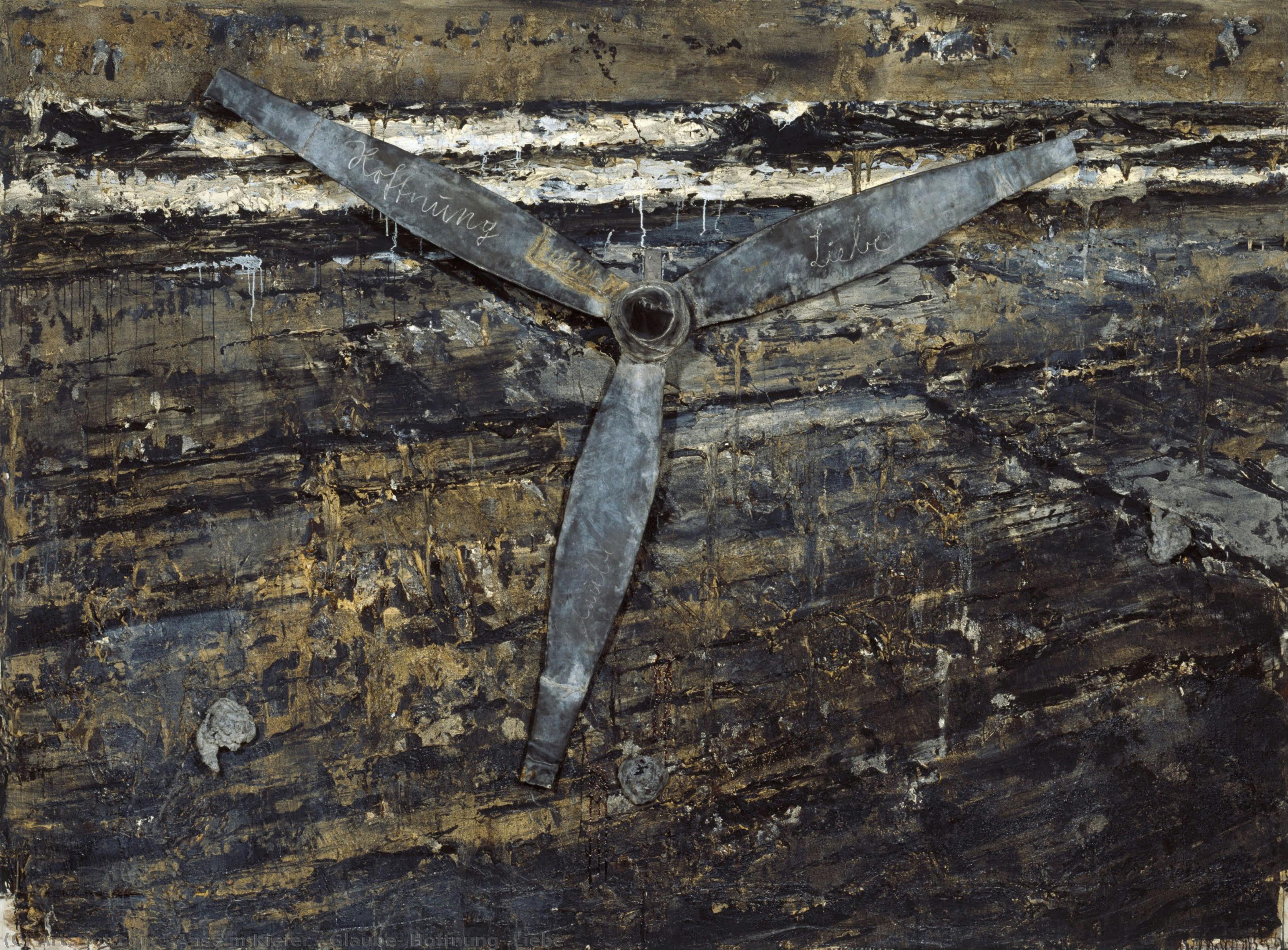 Glaube, Hoffnung, Liebe — Anselm Kiefer