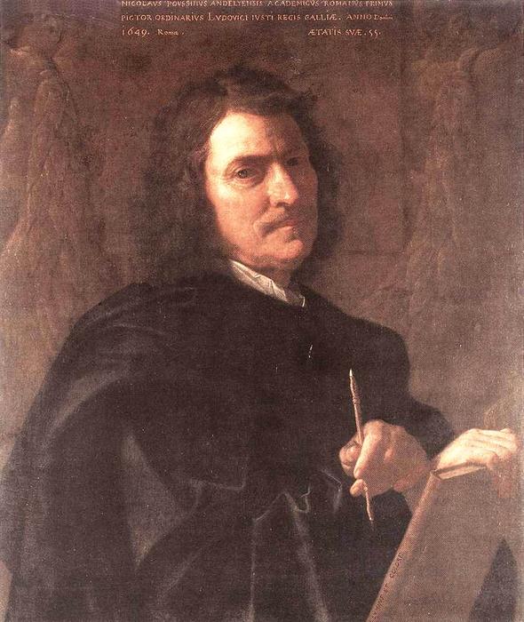 Autoritratto — Nicolas Poussin