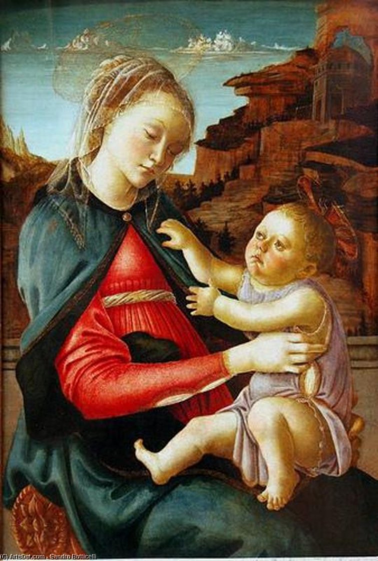 Madonna And Child — Sandro Botticelli