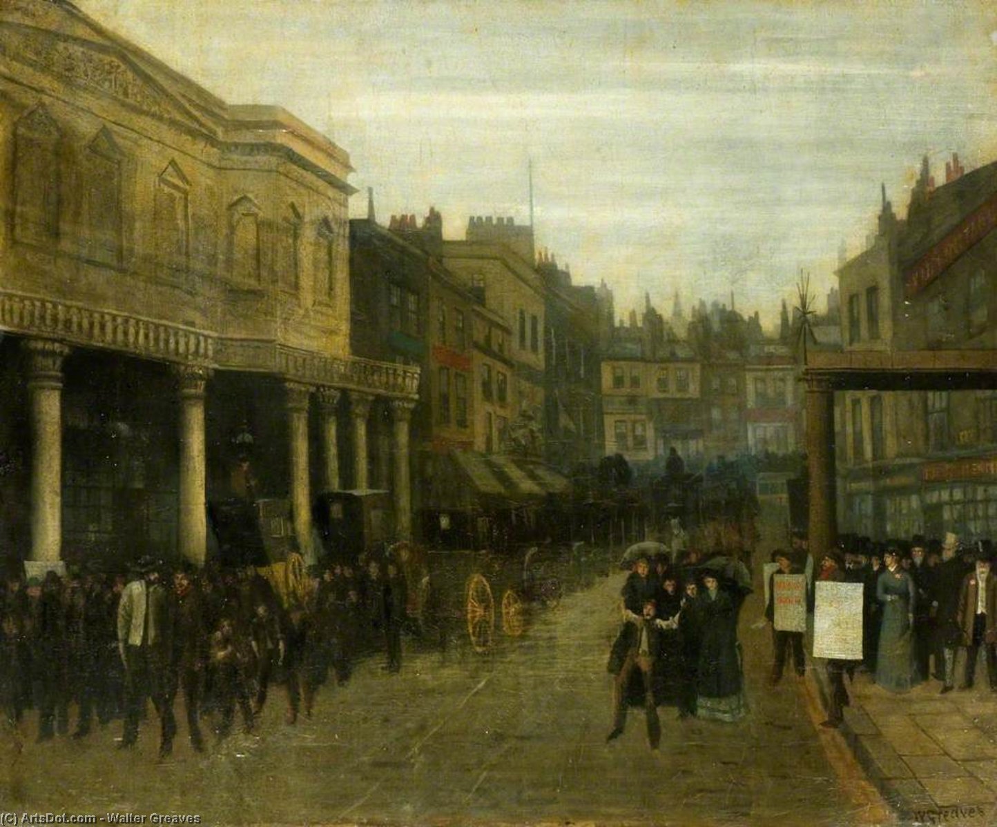 The Haymarket — Walter Greaves
