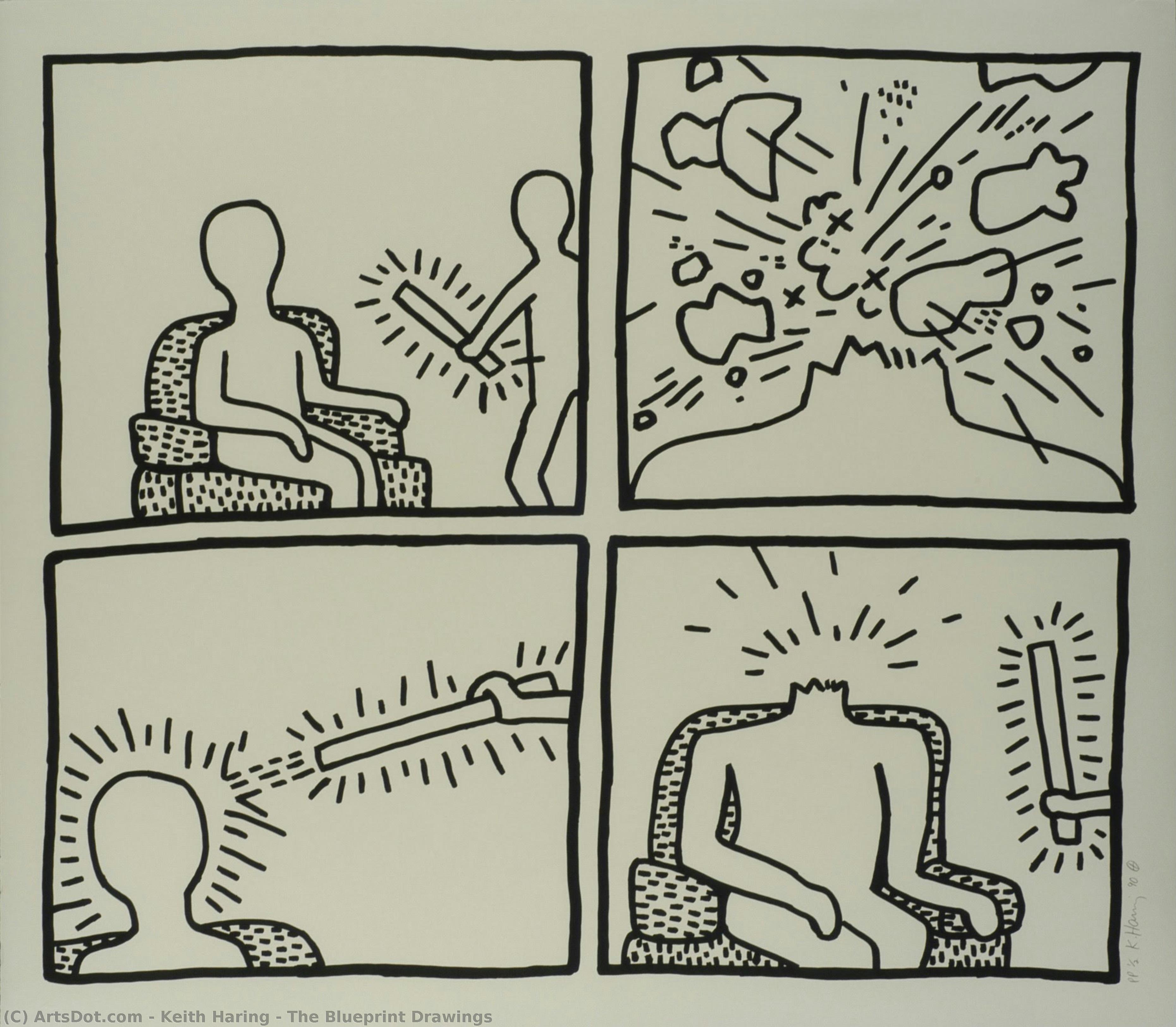 Výkresy — Keith Haring