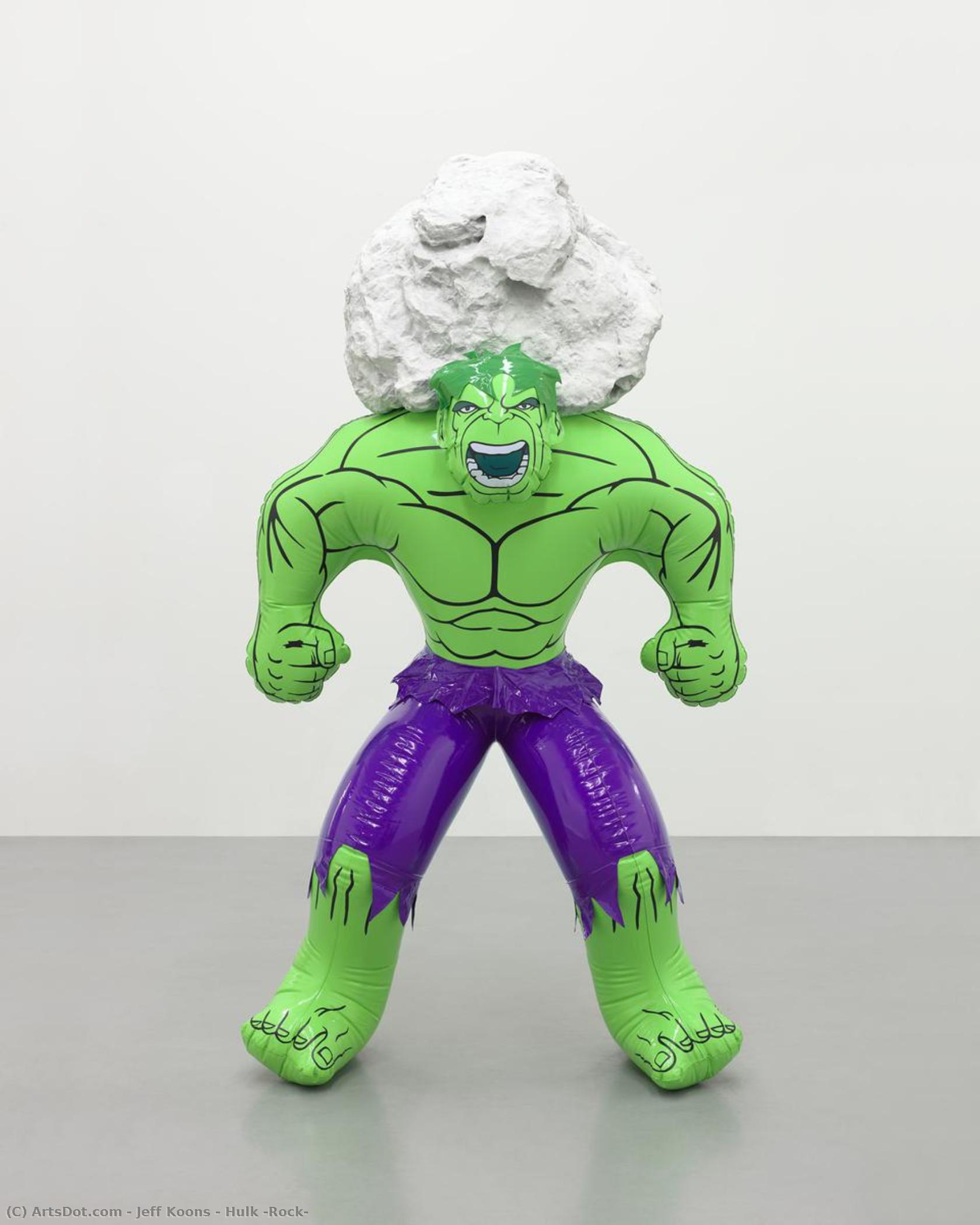 Hulk (rock) — Jeff Koons