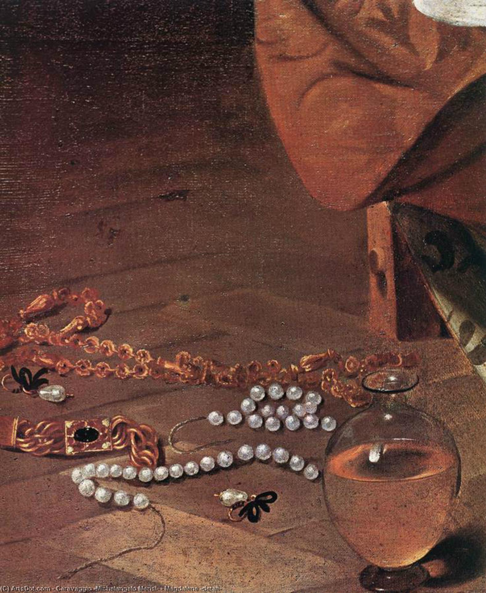 Magdalena (szczegół) — K Caravaggio