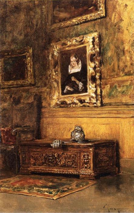 Interno Di Uno Studio — William Merritt Chase