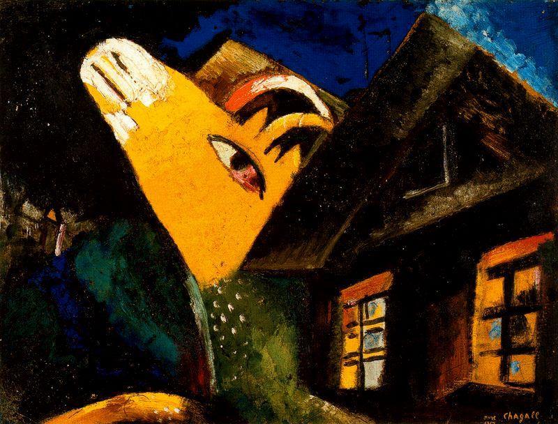 The Cowshed — Marc Chagall