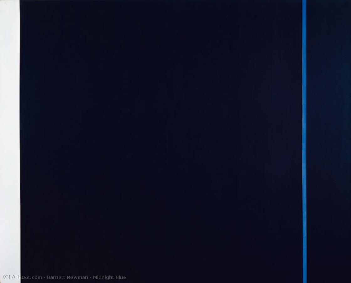 Midnight Blue — Barnett Newman