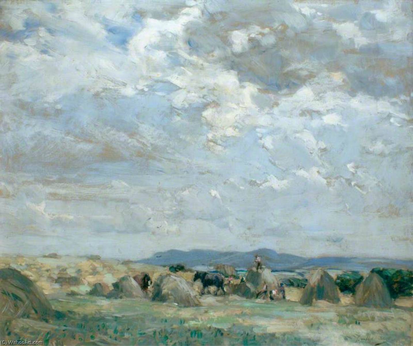 Haytime, Midlothian — John Campbell Mitchell