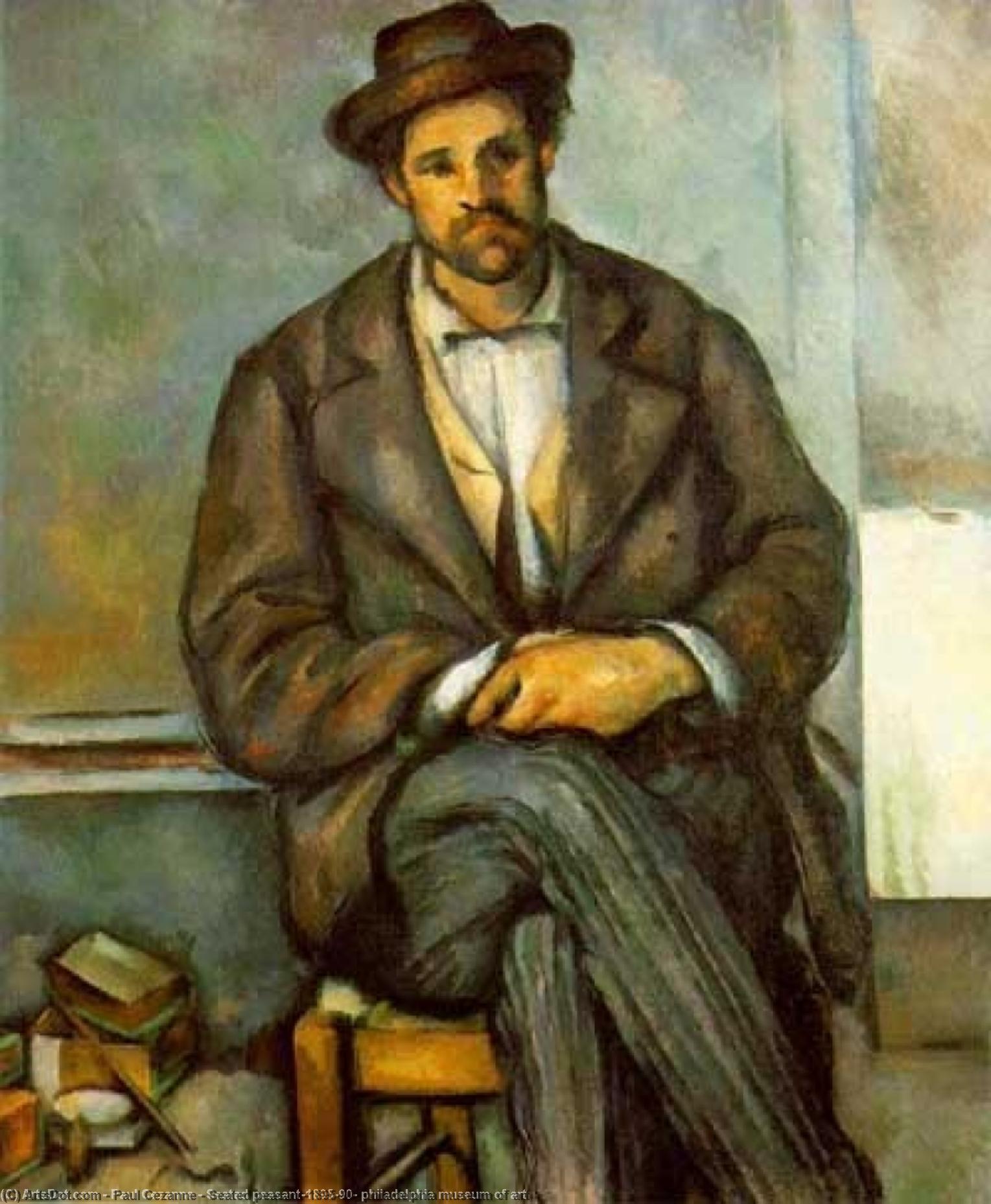 Gesässiger Bauernschmidt — Paul Cézanne