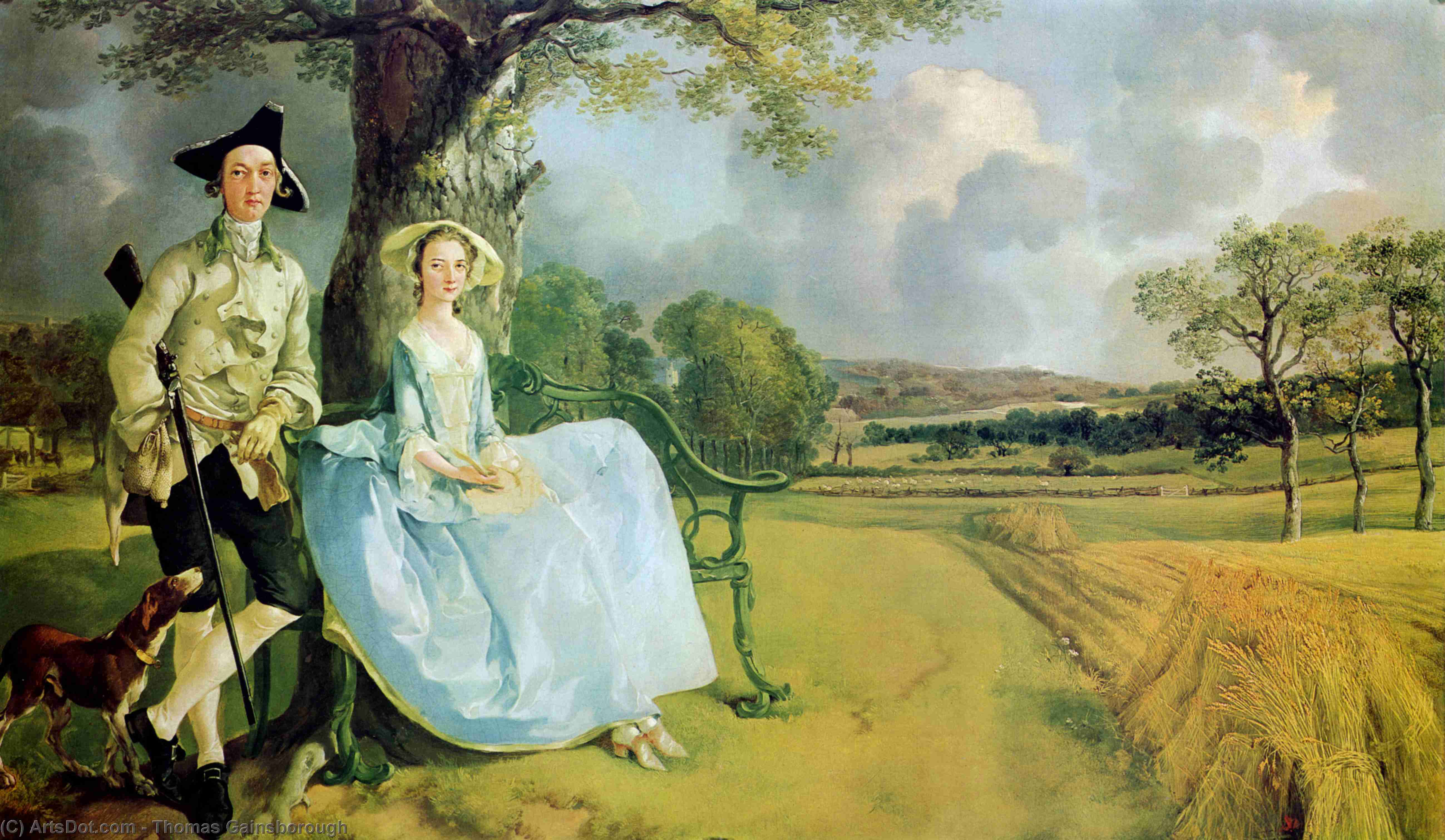 Signore E Signora Andrews — Thomas Gainsborough