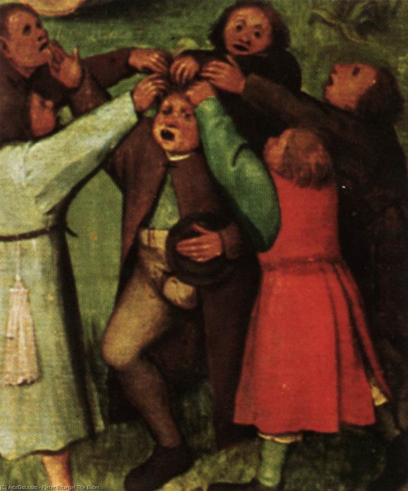 Kinder Spiele (detail) (20) — Pieter Bruegel Der Ältere