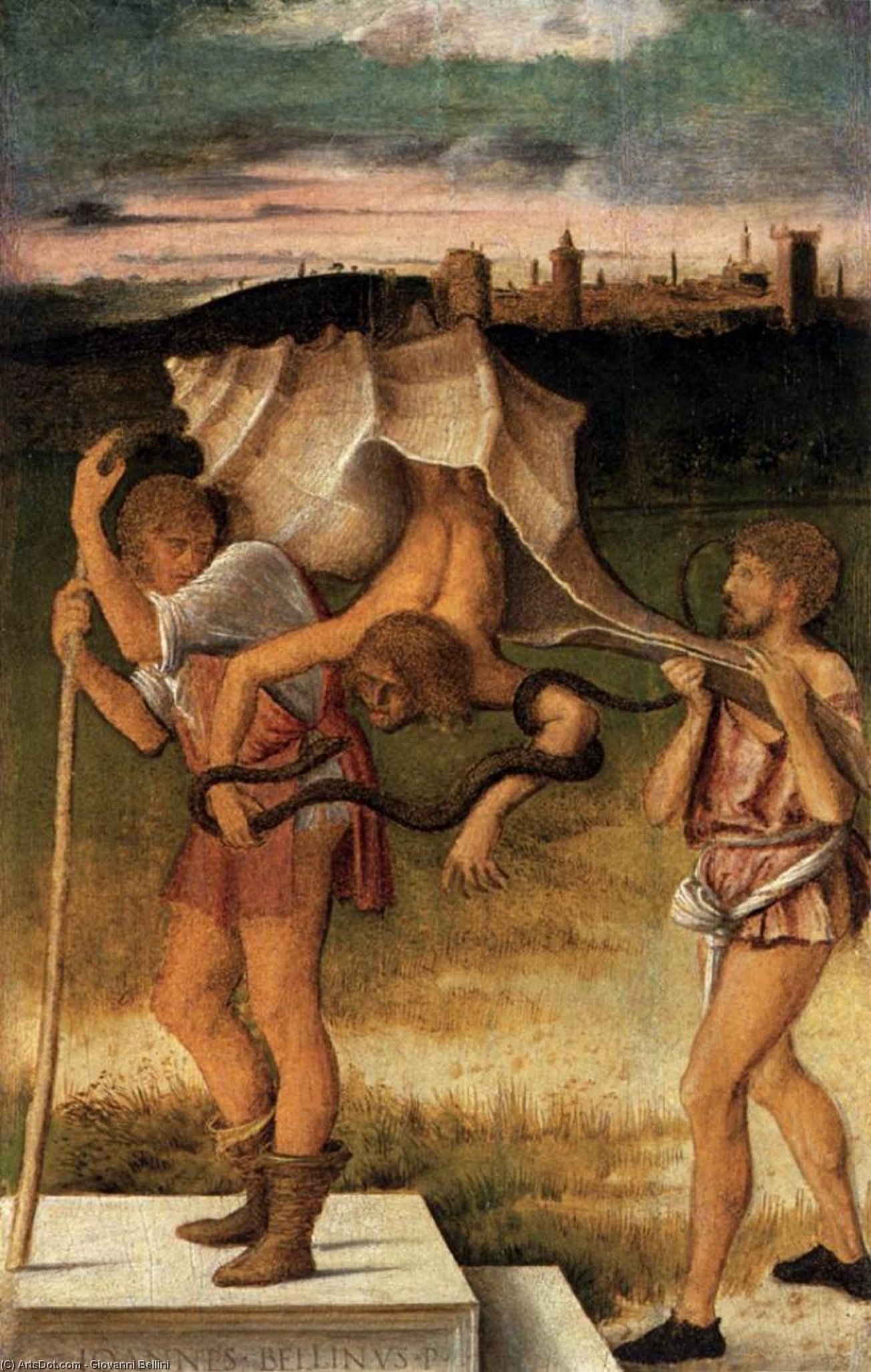 Four Allegories: Falsehood (or Wisdom) — Giovanni Bellini