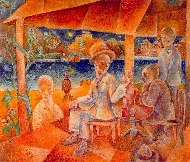 Veranda — Albert Bloch