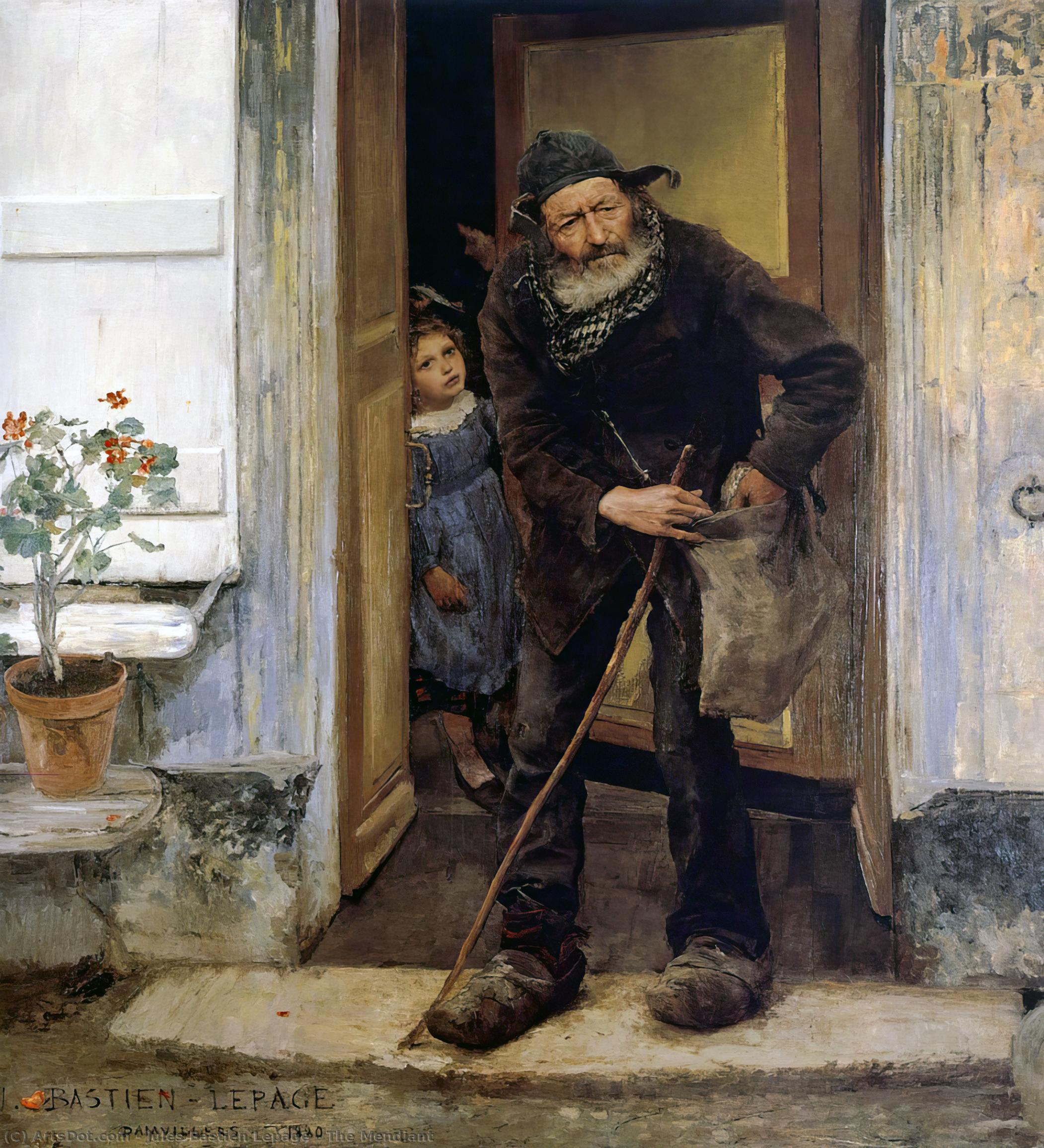 The Mendiant — Jules Bastien-lepage