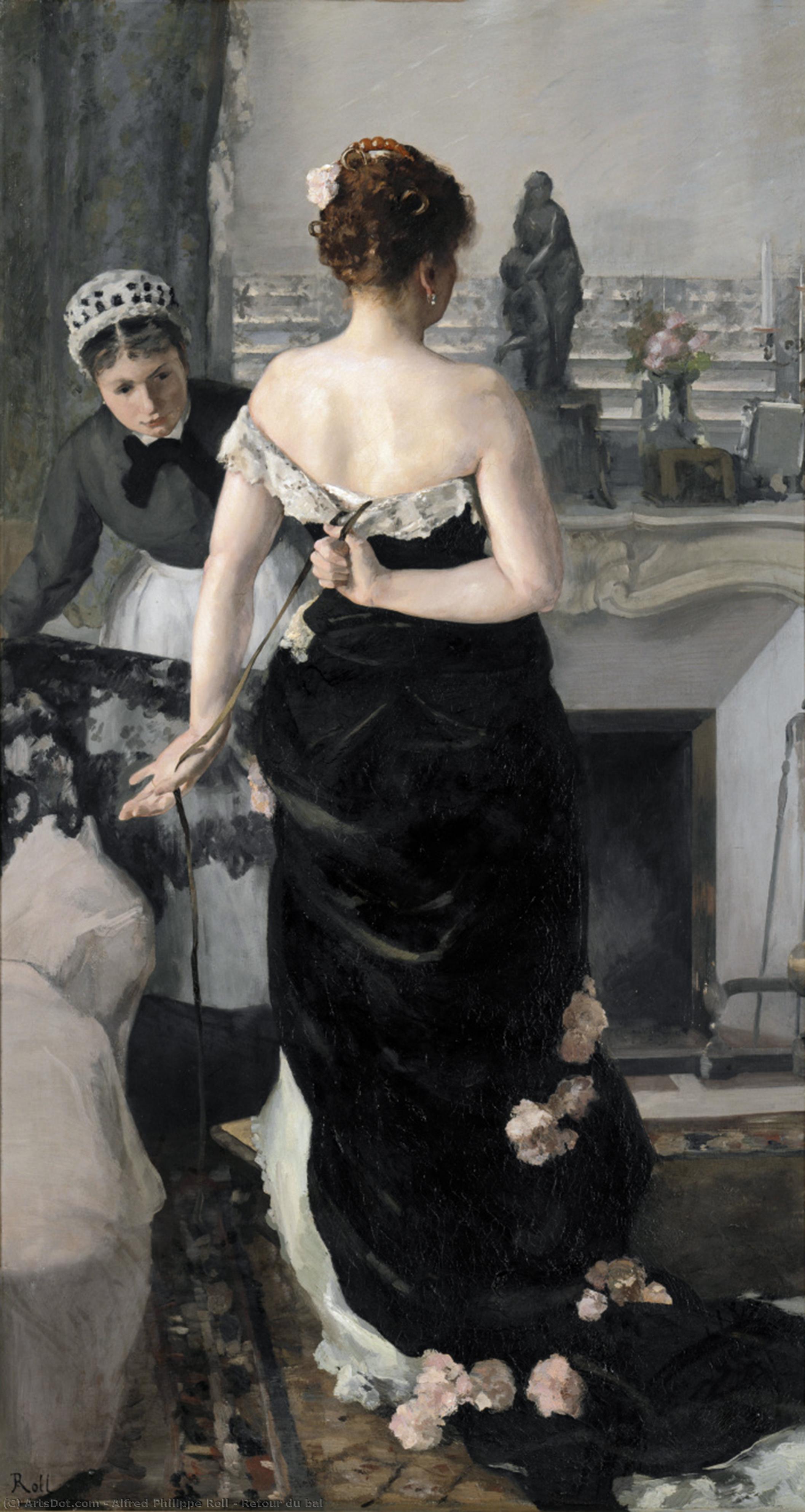 Retour Du Bal — Alfred Philippe Roll