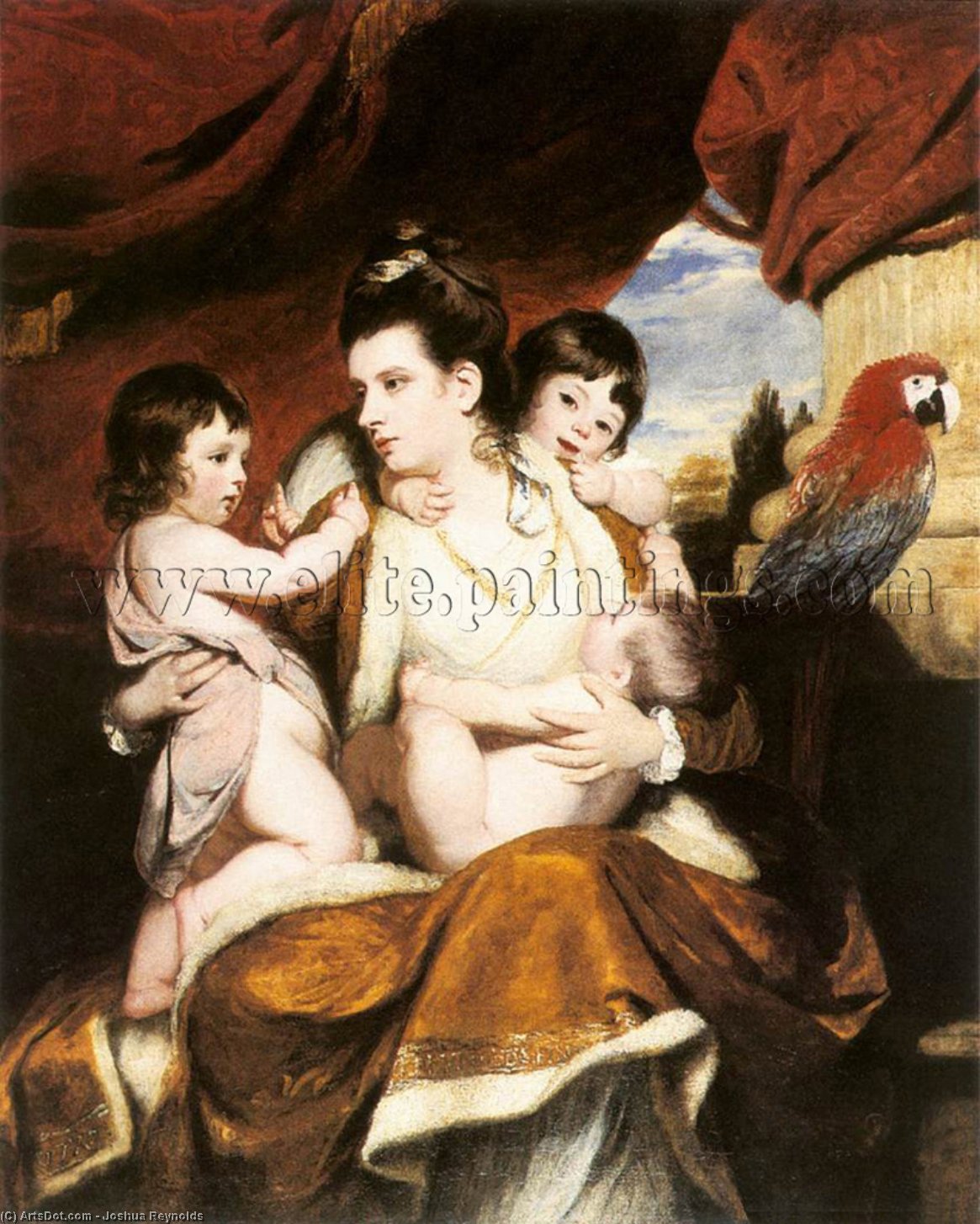 Lady Cockburn And Her Three Eldest Sons — Sir Joshua Reynolds
