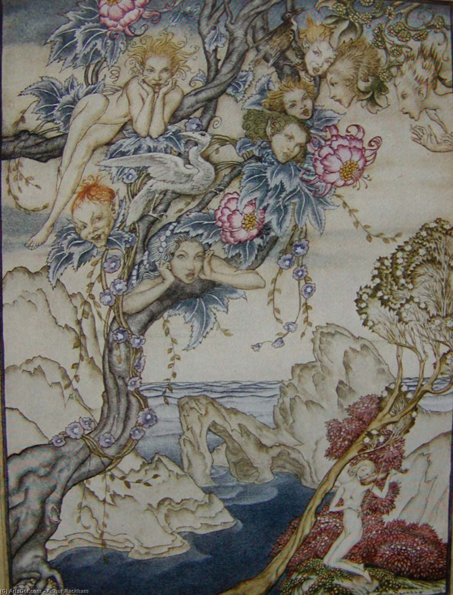 The Tempest 1 — Arthur Rackham
