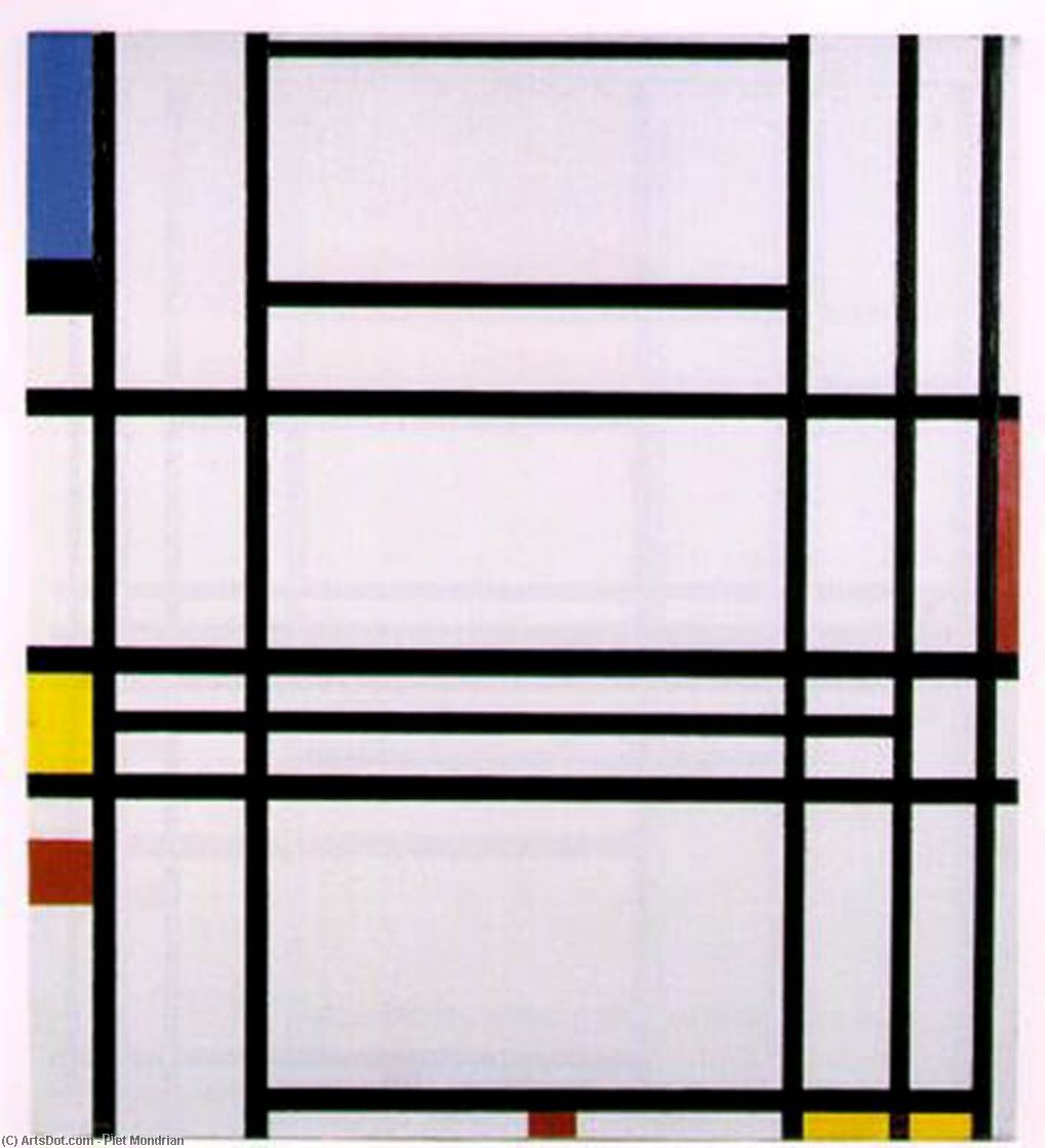 Composizione 10 — Piet Mondrian