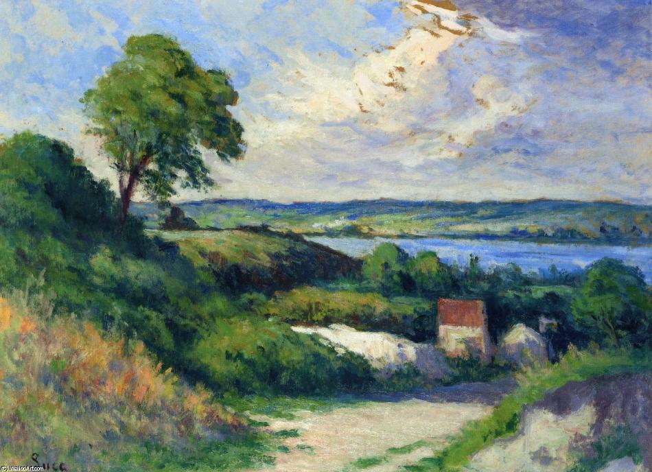 Landschaft Bei Collettes — Maximilien Luce