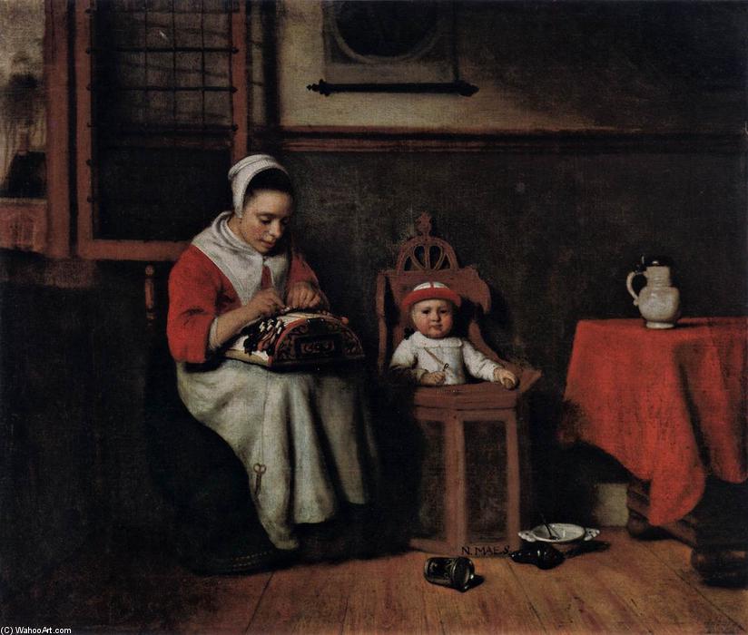 The Lacemaker — Nicolaes Maes