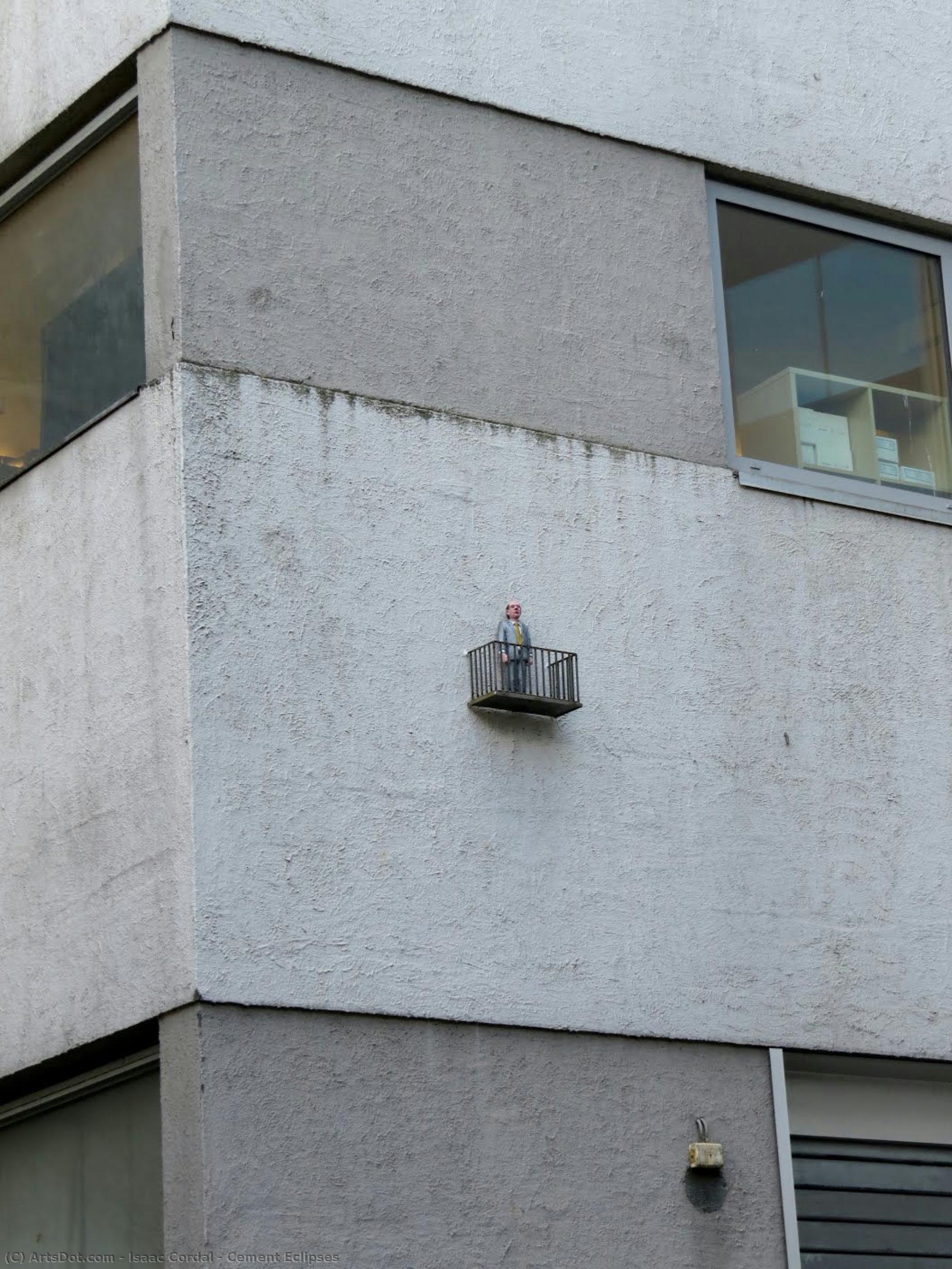 Cement Eclipses — Isaac Cordal
